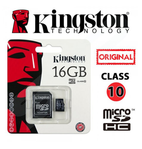 Kingston memorijska kartica microSD 16GB: HC CLASS 10 + 1AD TS