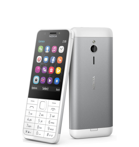 Nokia 230: srebrna