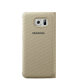 Samsung Galaxy S6 Edge Flip Wallet (Fabric) torbica zlatna
