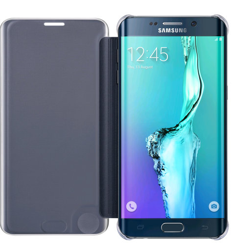 Samsung Galaxy S6 Edge plus Clear View Cover torbica crna