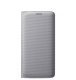 Samsung Galaxy S6 Flip Wallet (Fabric) torbica srebrna