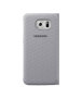 Samsung Galaxy S6 Flip Wallet (Fabric) torbica srebrna