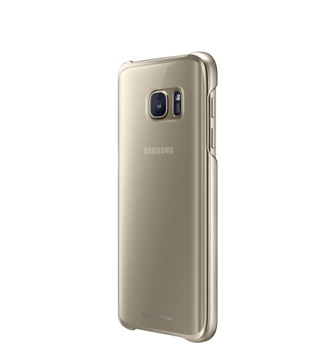 Samsung Galaxy S7 Clear Cover torbica zlatna