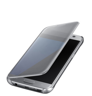 Samsung Galaxy S7 Clear View Cover torbica srebrna