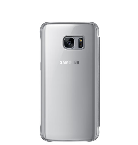 Samsung Galaxy S7 Clear View Cover torbica srebrna