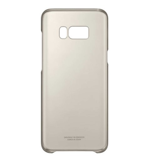 Samsung Galaxy S8+ clear cover torbica: zlatna
