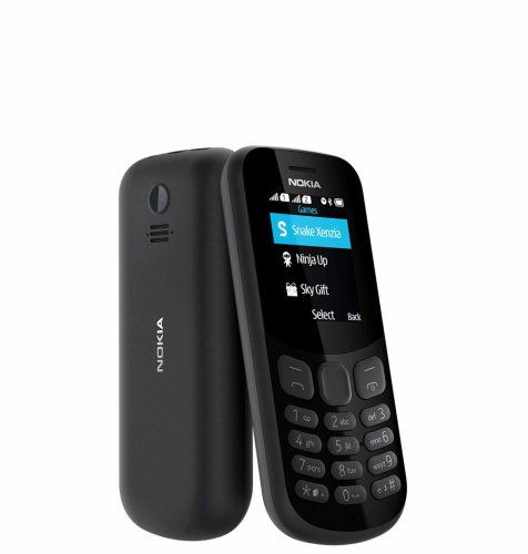 Nokia 130 (2017) Dual SIM: crna