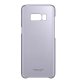 Samsung Galaxy S8 clear cover torbica: srebrna
