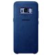 Samsung Galaxy S8+ alcantara cover torbica: plava