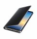 Samsung Galaxy Note 8 clear view standing cover torbica: crna