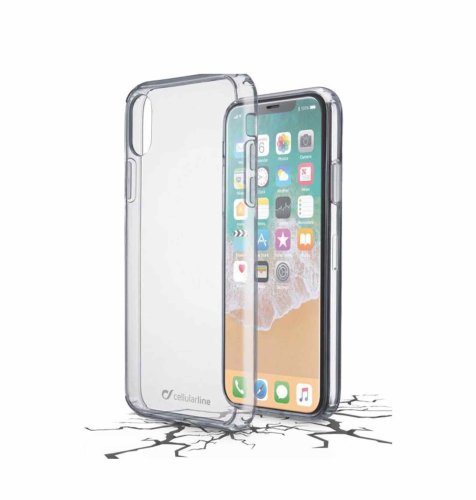 Cellularline plastična zaštita za uređaj iPhone X: prozirna