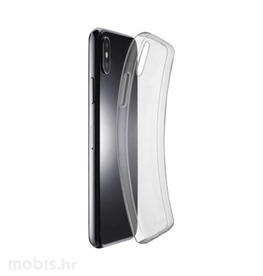 Cellularline silikonska zaštita za uređaj Apple iPhone X: prozirna
