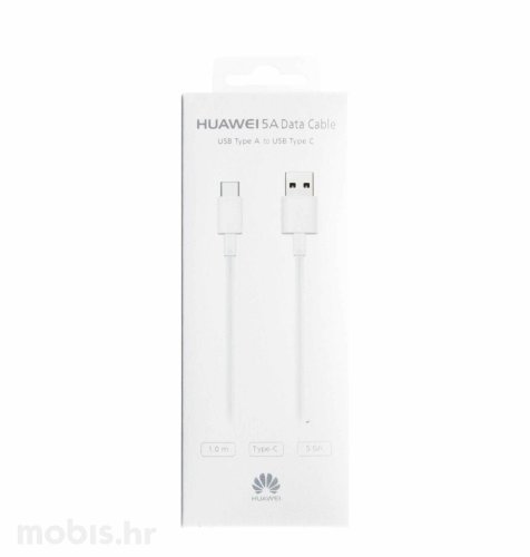 Huawei kabel tip C 1m: bijeli
