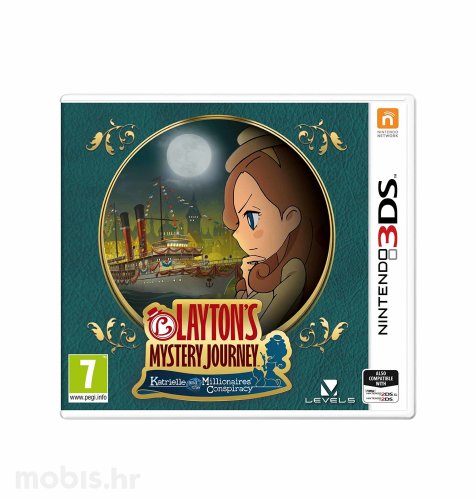Igra Layton's Mystery Journey Katrielle and The Millionaires Conspiracy za Nintendo 3DS