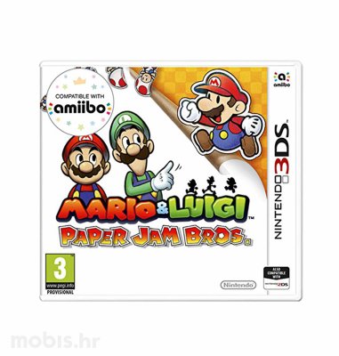 Igra Mario & Luigi Paper Jam Bros za Nintendo 3DS