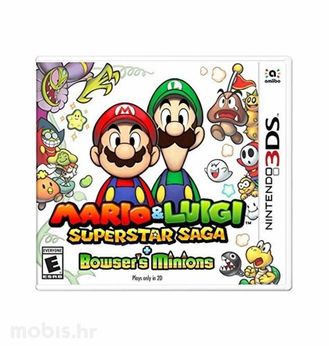 Igra Mario & Luigi Superstar Saga + Bowser's Minions za Nintendo 3DS