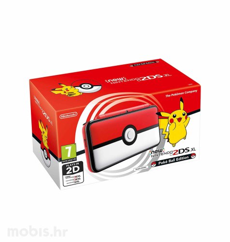 Nintendo 2DS XL konzola Limited Edition: Pokeball