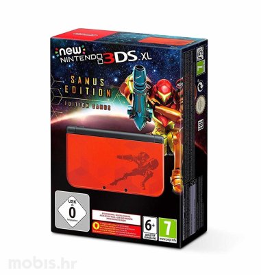 Nintendo New 3DS XL konzola Limited Edition Metroid Samus Returns