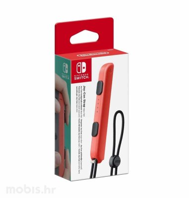 Nintendo Switch Joy-Con Strap sigurnosna vezica: neon crvena
