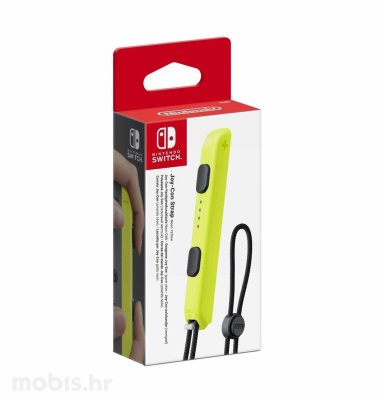 Nintendo Switch Joy-Con Strap sigurnosna vezica: neon žuta
