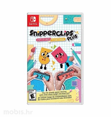 Igra Snipperclips Cut It Out Together za Nintendo Switch