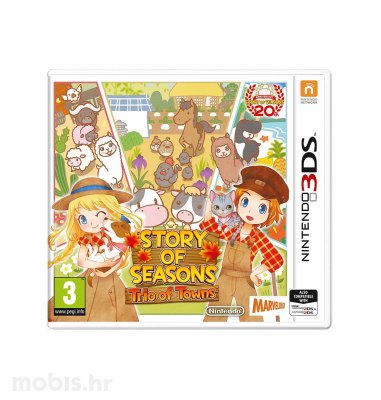 Igra Story of Seasons Trio of Towns za Nintendo 3DS