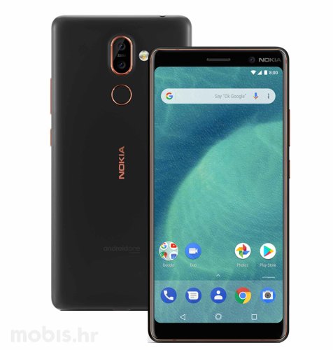 Nokia 7 plus Dual SIM: crna