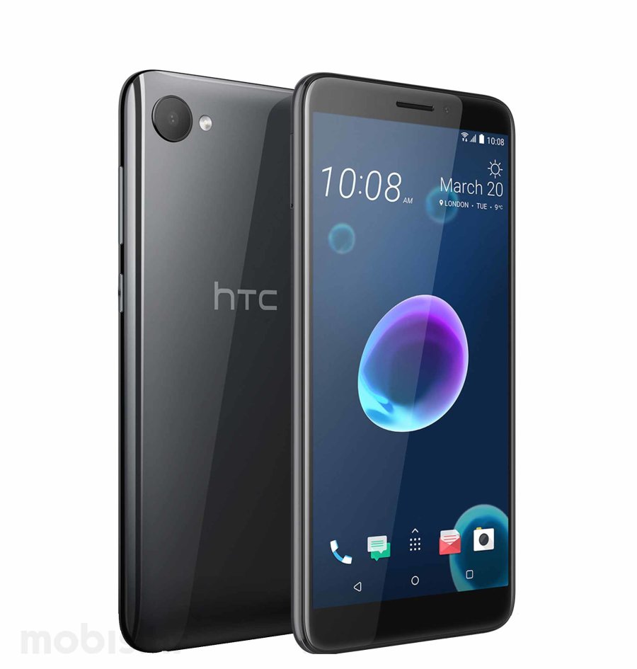 HTC Desire 12 Dual SIM: crna - Mobiteli