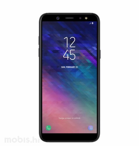 Samsung Galaxy A6 2018 Dual SIM: crni