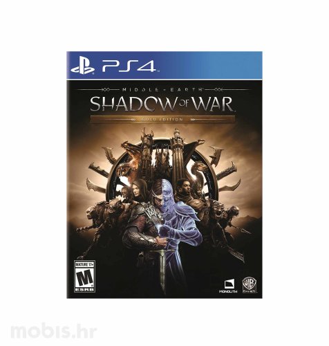 Middle Earth "Shadow of War" Gold Edition igra za PS4