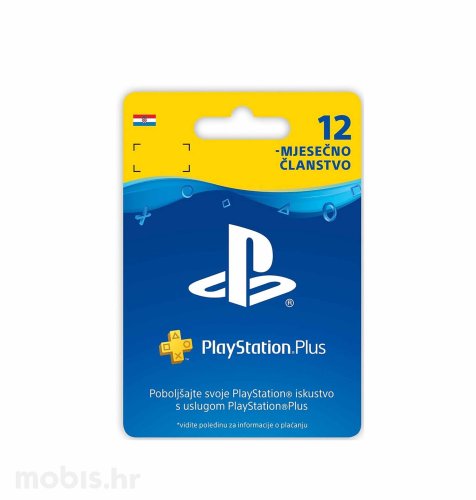 PlayStation Plus Card 365 Days Hanger bon