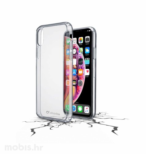 Plastična zaštita za Apple iPhone XS Max: prozirna