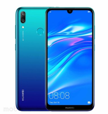 Huawei Y7 2019 Dual SIM: svijetlo plava
