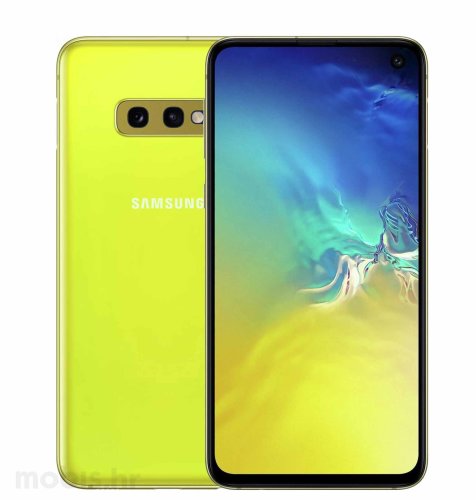 Samsung Galaxy S10e 128GB: žuti