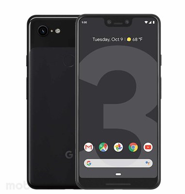 Google Pixel 3 XL: crni