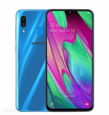 OUTLET: Samsung Galaxy A40 4GB/64GB Dual SIM: plavi