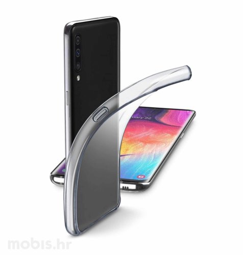 Silikonska maskica za Samsung Galaxy A50: prozirna