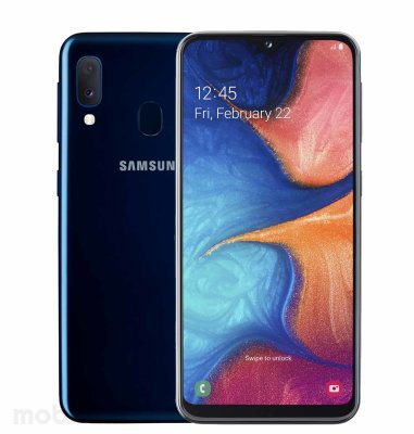 Samsung Galaxy A20E Dual SIM 3GB/32GB: plavi
