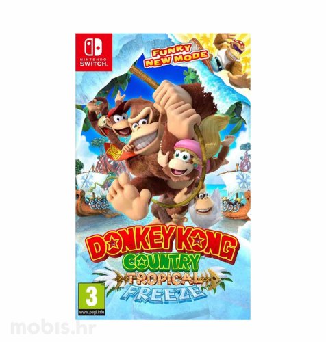 Donkey Kong Country Tropical Freeze igra za Nintendo Switch