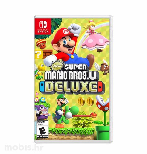 Super Mario Bros U Deluxe igra za Nintendo Switch