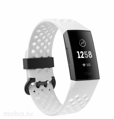 Fitbit Charge 3 special edition: sivo bijeli