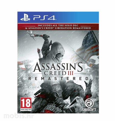 Assassin's Creed 3 & AC Liberation HD Remaster igra za PS4