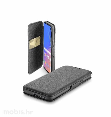 Cellularline preklopna kožna maskica za Samsung Galaxy Note 10: crna