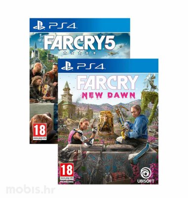 Far Cry 5 & Far Cry New Dawn set igara za PS4