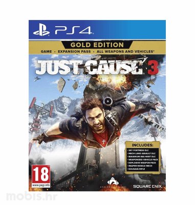 Just Cause 3 Gold Edition igra za PS4