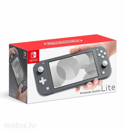 Nintendo Switch lite konzola: siva