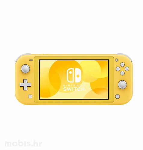 Nintendo Switch lite konzola: žuta