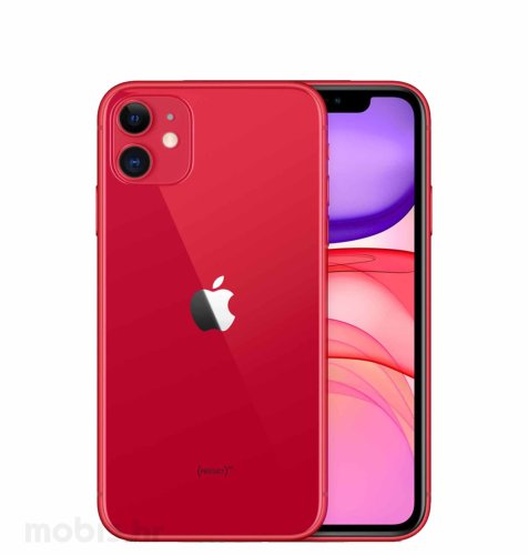 Apple iPhone 11 64GB: crveni