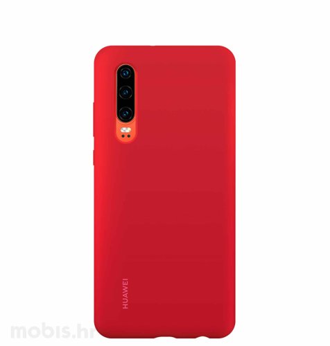 Huawei silikonska maska za Huawei P30: crvena