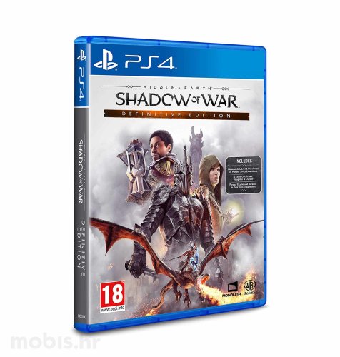 Middle Earth "Shadow of War Definitive Edition" igra za PS4
